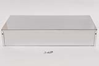 1411YU (1411-1412 Series Enclosures - Hammond) - Natural - 406mm x 203mm x 76mm - 0.04 Thick Aluminium - IP32