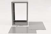 1415E (1415 Series Enclosures - Hammond) - Grey - 229mm x 127mm x 152mm - 20 Gauge Steel with Aluminium Ends - IP32