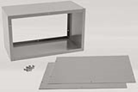 1415G (1415 Series Enclosures - Hammond) - Grey - 305mm x 152mm x 178mm - 18 Gauge Steel with Aluminium Ends - IP32