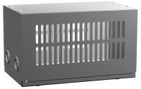 1416I (1416 Series Type 1 Mild Steel Component Case - Hammond Manufacturing) - ANSI 61 Grey - 254mm x 152mm x 152mm