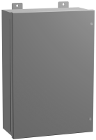 1418JJ11 (1418J Series Type 12 Mild Steel Wallmount Enclosure - Hammond Manufacturing) - ANSI 61 Grey - 610mm x 610mm x 279mm
