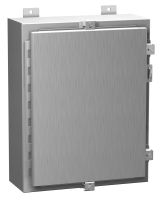 1418N4ALE6 (1418 N4 AL Series Type 4X Aluminium Wallmount Enclosure - Hammond Manufacturing) - Natural Finish - 610mm x 508mm x 152mm