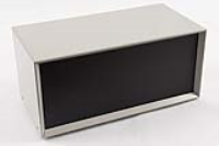 1426Y (1426 Series Enclosures - Hammond) - Beige - 305mm x 152mm x 140mm - 20 Gauge Steel with Aluminium Ends - IP32