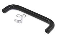 1427C1BK (1427 Series Chassis Handles - Hammond) - Black - 111mm x 10mm x 33mm - Chrome Steel