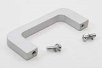 1427C6 (1427 and M Series Metal Handles - Hammond) - Clear - 70mm x 10mm x 38mm - Aluminium