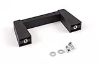 1427GBB (1427 Series Metal Handles - Hammond) - Black - 96mm x 14mm x 42mm - Aluminium & Polyamide