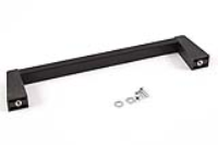 1427LBB (1427 Series Metal Handles - Hammond) - Black - 197mm x 13mm x 42mm - Aluminium & Polyamide