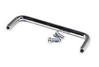 1427U3 (1427 Series Chassis Handles - Hammond) - Chrome - 123mm x 8mm x 38mm - Chrome Steel