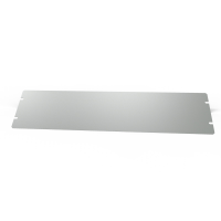 1431-20 (1441 Series Chassis Bottom Panel - Hammond) - Grey - 422mm x 76mm x 1mm - Steel