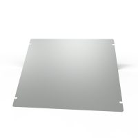 1431-29 (1441 Series Chassis Bottom Panel - Hammond) - Grey - 295mm x 203mm x 1mm - Steel