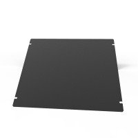 1431-29BK3 (1441 Series Chassis Bottom Panel - Hammond) - Black - 295mm x 203mm x 1mm - Steel