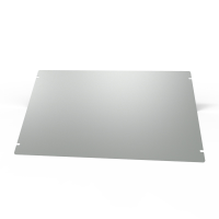 1431-30 (1441 Series Chassis Bottom Panel - Hammond) - Grey - 422mm x 203mm x 1mm - Steel