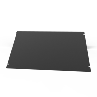 1431-30BK3 (1441 Series Chassis Bottom Panel - Hammond) - Black - 422mm x 203mm x 1mm - Steel