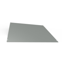 1431-38 (1441 Series Chassis Bottom Panel - Hammond) - Grey - 422mm x 305mm x 1mm - Steel