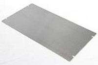 1434-137 (1444 Series Bottom Plate - Hammond) - Natural - 330mm x 178mm x 1mm - Aluminium