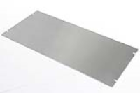 1434-157 (1444 Series Bottom Plate - Hammond) - Natural - 381mm x 178mm x 1mm - Aluminium