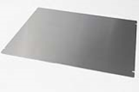 1434-1713 (1444 Series Bottom Plate - Hammond) - Natural - 432mm x 330mm x 1mm - Aluminium