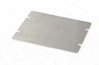 1434-54 (1444 Series Bottom Plate - Hammond) - Natural - 127mm x 102mm x 1mm - Aluminium