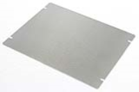 1434-97 (1444 Series Bottom Plate - Hammond) - Natural - 229mm x 178mm x 1mm - Aluminium