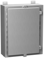 1447SN4SSB8 (1447S N4 SS Series Type 4X Stainless Steel Wallmount Disconnect Enclosure - Hammond Manufacturing) - ANSI 61 Grey - 610mm x 543mm x 203mm