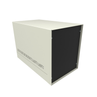 1452FH17 (1452 Series Enclosures - Hammond) - Grey - 241mm x 429mm x 292mm - 20 Gauge Steel with Aluminium Ends - IP31