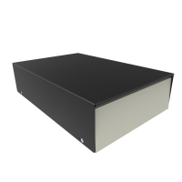 1454W (1454 Series Enclosures - Hammond) - Grey/Black - 305mm x 203mm x 76mm - 20 Gauge Steel - IP32