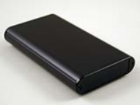 1455B1202BK (1455 Series Enclosures - Hammond) - Black - 120mm x 72mm x 19mm - Aluminium - IP54