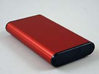 1455B1202RD (1455 Series Enclosures - Hammond) - Red - 120mm x 72mm x 19mm - Aluminium - IP54