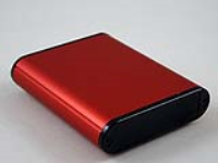 1455B802RD (1455 Series Enclosures - Hammond) - Red - 80mm x 72mm x 19mm - Aluminium - IP54