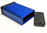 1455C802BU (1455 Series Enclosures - Hammond) - Blue - 80mm x 54mm x 23mm - Aluminium - IP54