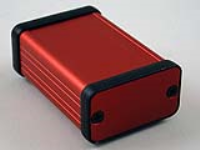 1455D601RD (1455 Series Enclosures - Hammond) - Red - 60mm x 45mm x 25mm - Aluminium - IP54