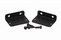 1455DFBK (1455 Series Enclosures Flanged End Plate Kit - Hammond) - Black - 42mm x 13mm x 30mm - Aluminium