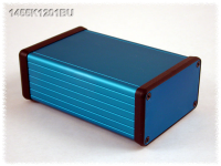 1455K1201BU (1455 Series Enclosures - Hammond) - Blue - 120mm x 78mm x 43mm - Aluminium - IP54