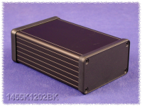 1455K1202BK (1455 Series Enclosures - Hammond) - Black - 120mm x 78mm x 43mm - Aluminium - IP54