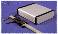 1455L1201 (1455 Series Enclosures - Hammond) - Silver - 120mm x 103mm x 31mm - Aluminium - IP54