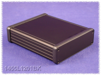 1455L1201BK (1455 Series Enclosures - Hammond) - Black - 120mm x 103mm x 31mm - Aluminium - IP54