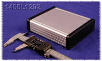 1455L1202 (1455 Series Enclosures - Hammond) - Silver - 120mm x 103mm x 31mm - Aluminium - IP54