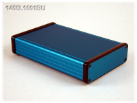 1455L1601BU (1455 Series Enclosures - Hammond) - Blue - 160mm x 103mm x 31mm - Aluminium - IP54