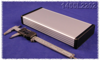 1455L2202 (1455 Series Enclosures - Hammond) - Silver - 220mm x 103mm x 31mm - Aluminium - IP54