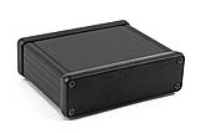 1455L801BK (1455 Series Enclosures - Hammond) - Black - 80mm x 103mm x 31mm - Aluminium - IP54