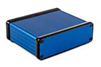 1455L801BU (1455 Series Enclosures - Hammond) - Blue - 80mm x 103mm x 31mm - Aluminium - IP54