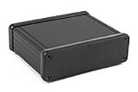 1455L802BK (1455 Series Enclosures - Hammond) - Black - 80mm x 103mm x 31mm - Aluminium - IP54