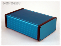 1455N1601BU (1455 Series Enclosures - Hammond) - Blue - 160mm x 103mm x 53mm - Aluminium - IP54