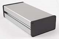 1455NC2202 (1455NC Series Enclosures - Hammond) - Silver - 220mm x 103mm x 53mm - Aluminium - IP54