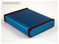 1455P1601BU (1455 Series Enclosures - Hammond) - Blue - 160mm x 125mm x 31mm - Aluminium - IP54