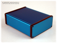 1455Q1601BU (1455 Series Enclosures - Hammond) - Blue - 160mm x 125mm x 52mm - Aluminium - IP54