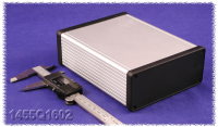 1455Q1602 (1455 Series Enclosures - Hammond) - Silver - 160mm x 125mm x 52mm - Aluminium - IP54