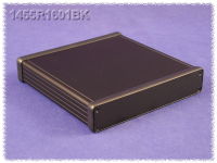 1455R1601BK (1455 Series Enclosures - Hammond) - Black - 160mm x 165mm x 31mm - Aluminium - IP54