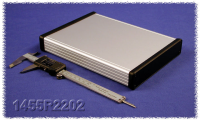 1455R2202 (1455 Series Enclosures - Hammond) - Silver - 220mm x 165mm x 31mm - Aluminium - IP54