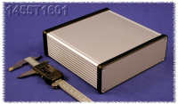 1455T1601 (1455 Series Enclosures - Hammond) - Silver - 160mm x 165mm x 52mm - Aluminium - IP54